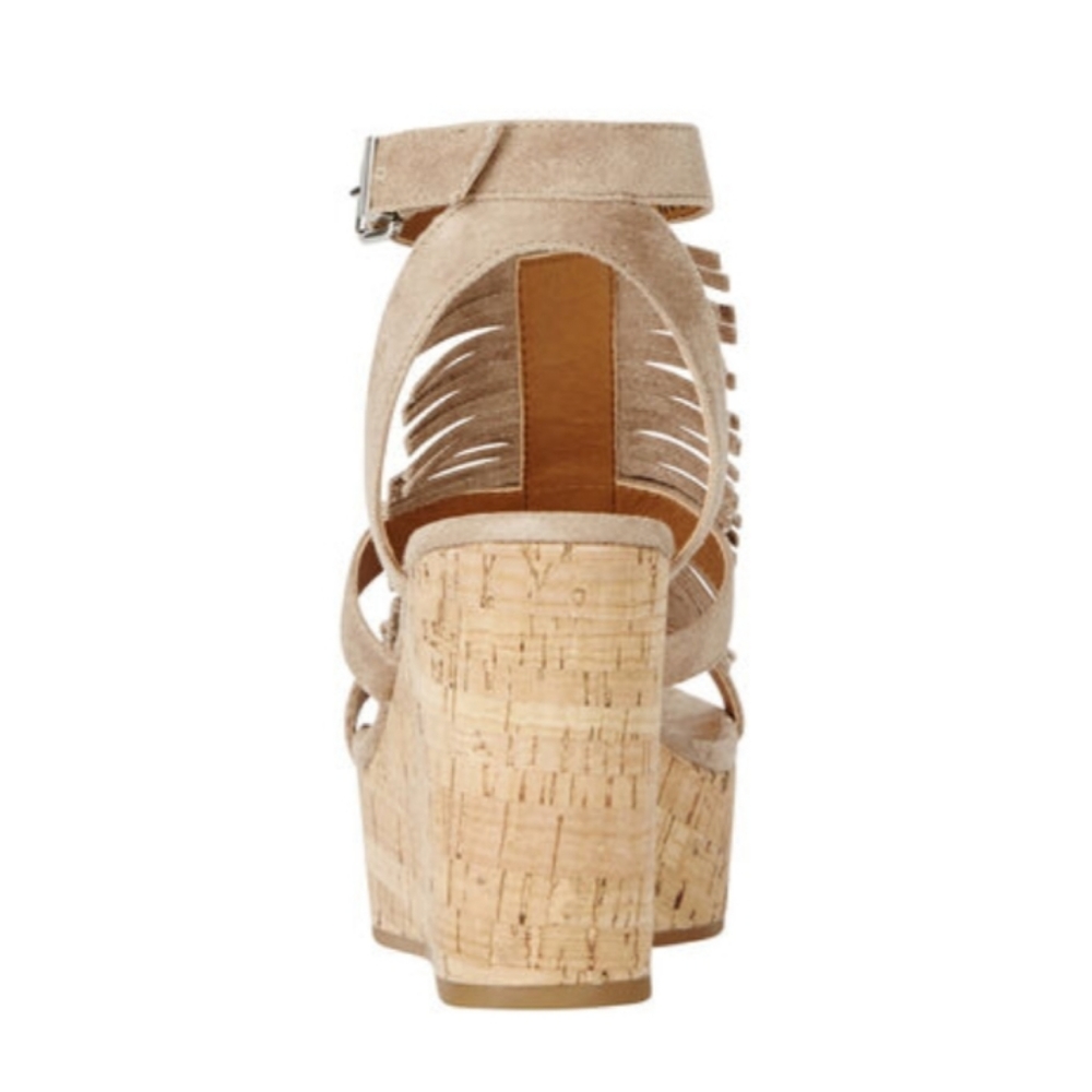 NIB - Ariat | Unbridled Lolita Cork Wedge Sandals - Picture 3 of 4